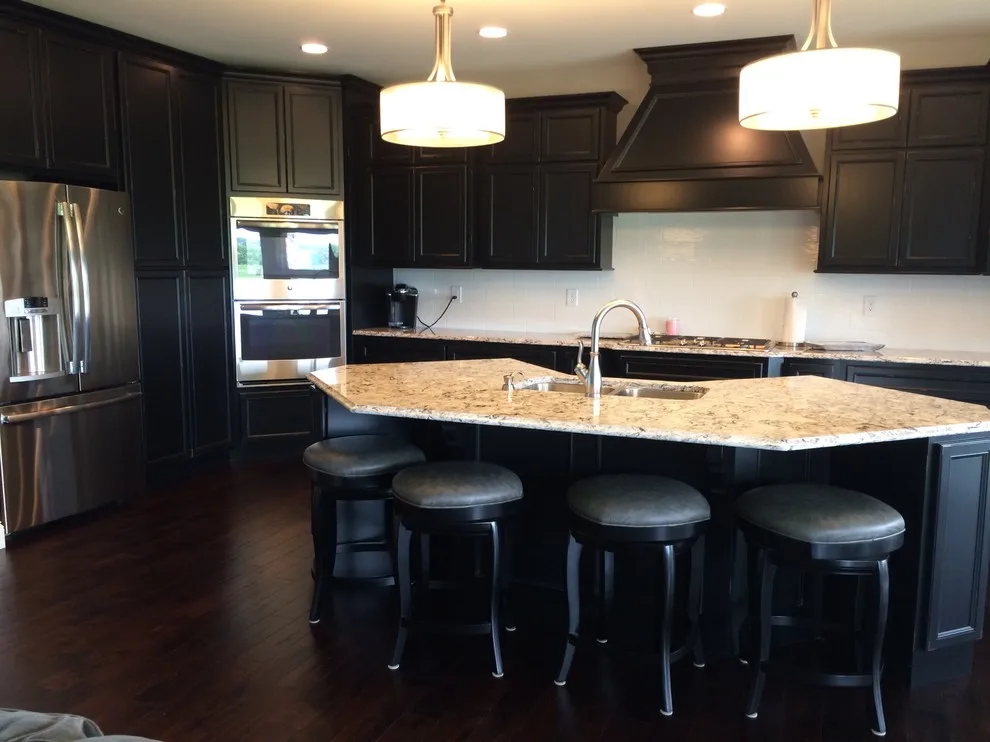 Upper Level Master Suite with Basement Bar by Bucher Construction - Photo 27