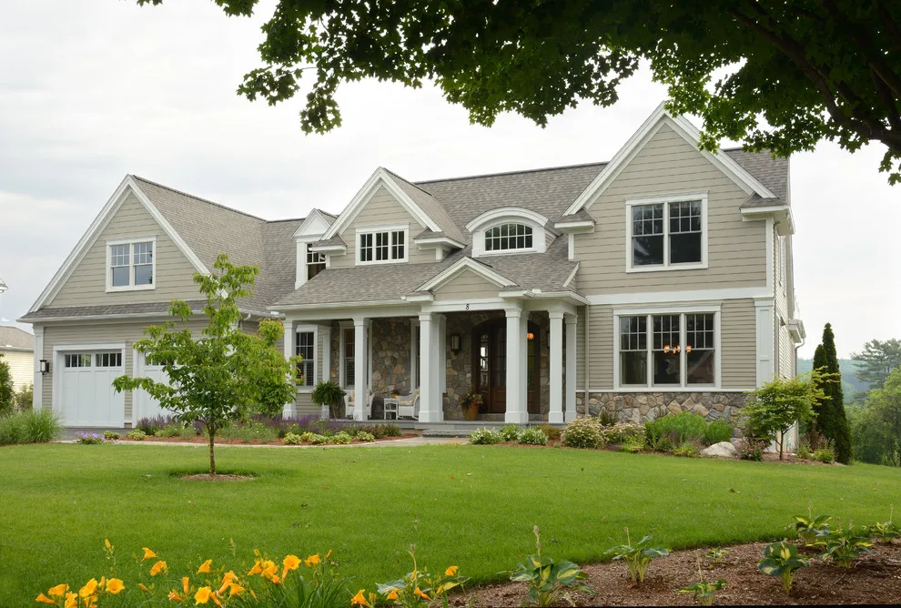 Grand Stone and Wood Siding Classic by Laplante Construction Inc. - Photo 9