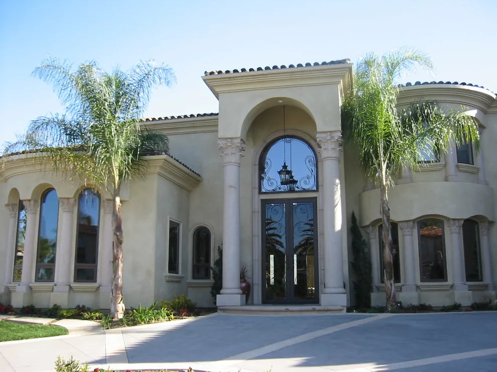 Mediterranean Villa in Newport Beach by Naddour's Custom Metalworks/Baltic Iron Doors - Photo 15