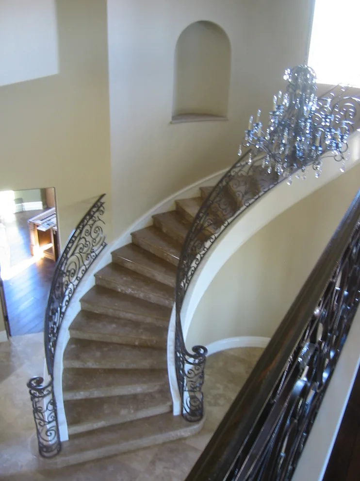 Mediterranean Villa in Newport Beach by Naddour's Custom Metalworks/Baltic Iron Doors - Photo 18