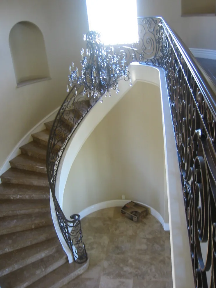 Mediterranean Villa in Newport Beach by Naddour's Custom Metalworks/Baltic Iron Doors - Photo 14
