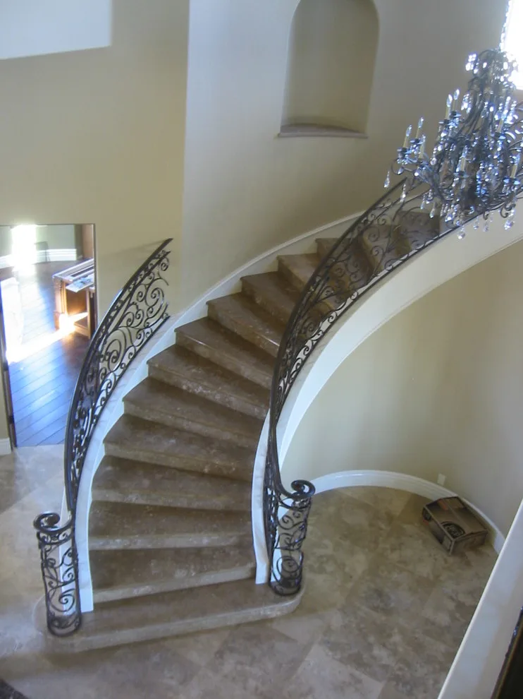 Mediterranean Villa in Newport Beach by Naddour's Custom Metalworks/Baltic Iron Doors - Photo 3