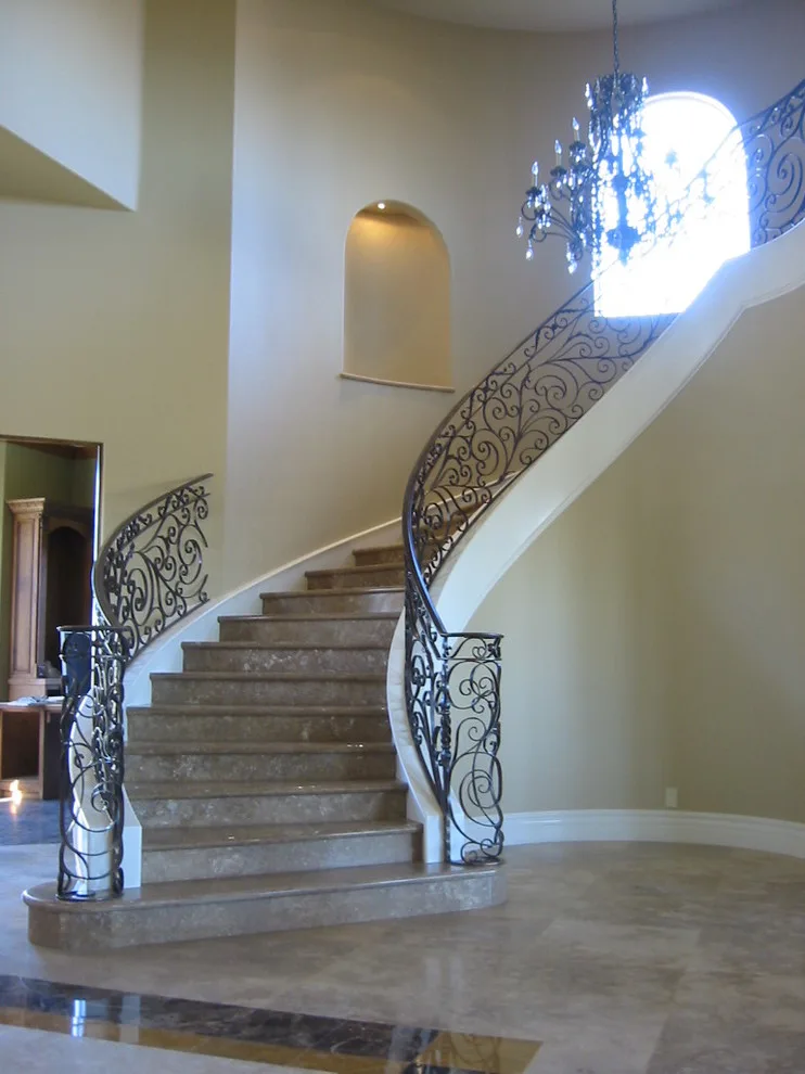 Mediterranean Villa in Newport Beach by Naddour's Custom Metalworks/Baltic Iron Doors - Photo 7
