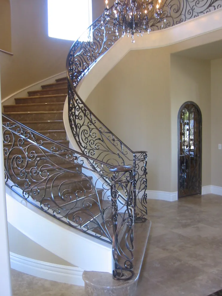 Mediterranean Villa in Newport Beach by Naddour's Custom Metalworks/Baltic Iron Doors - Photo 19