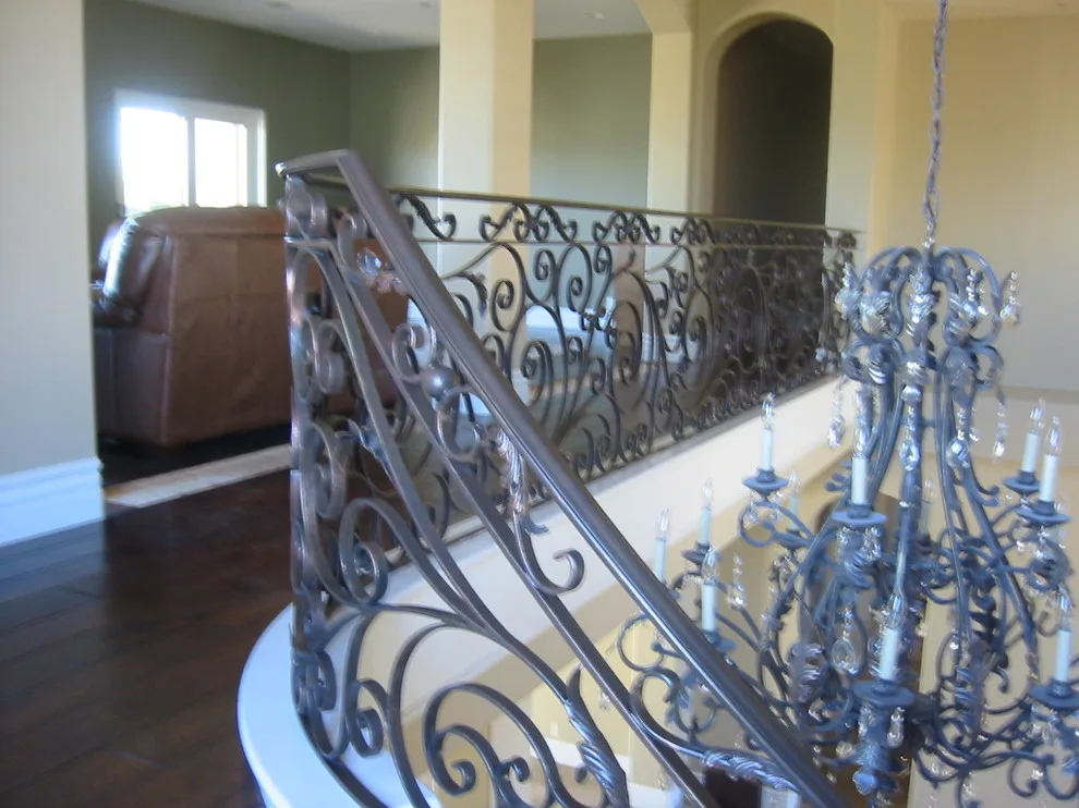 Mediterranean Villa in Newport Beach by Naddour's Custom Metalworks/Baltic Iron Doors - Photo 9