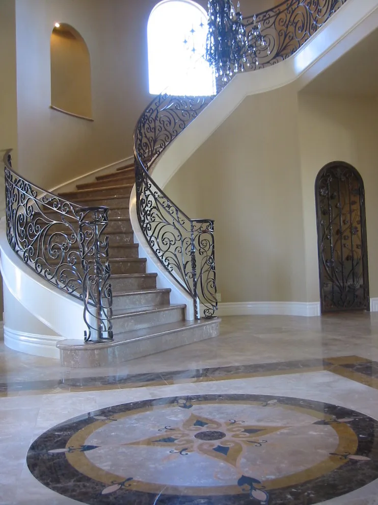 Mediterranean Villa in Newport Beach by Naddour's Custom Metalworks/Baltic Iron Doors - Photo 8
