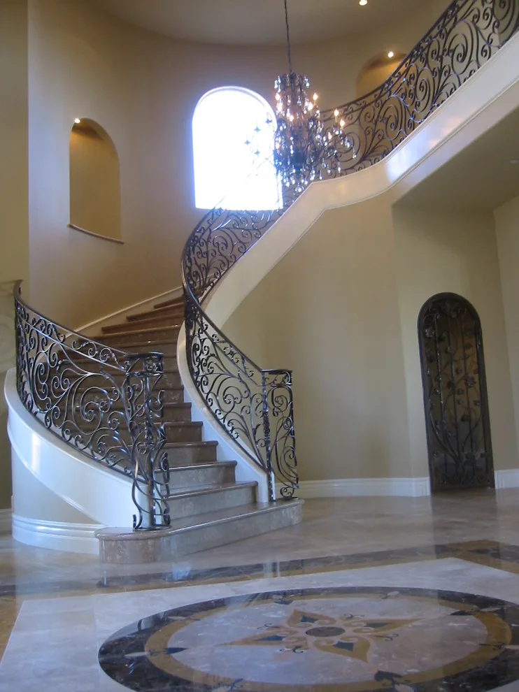 Mediterranean Villa in Newport Beach by Naddour's Custom Metalworks/Baltic Iron Doors - Photo 16