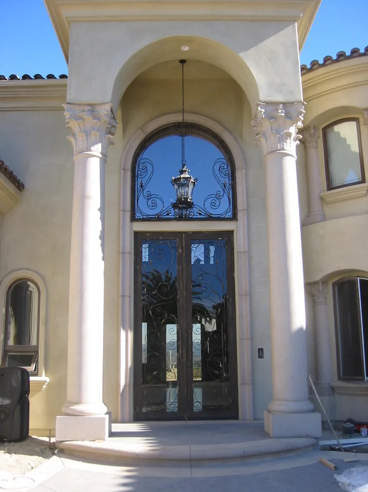 Mediterranean Villa in Newport Beach by Naddour's Custom Metalworks/Baltic Iron Doors - Photo 12