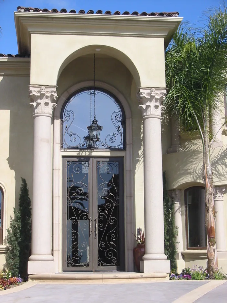 Mediterranean Villa in Newport Beach by Naddour's Custom Metalworks/Baltic Iron Doors - Photo 10