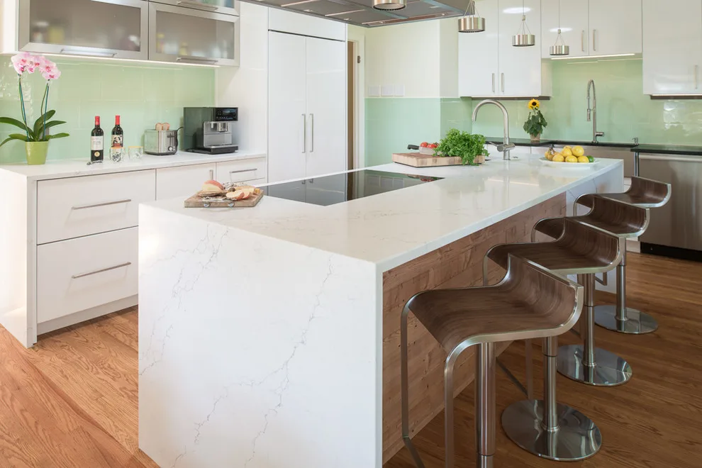 Contemporary Kitchen Renovation with a Unique Flair by Surroundings By Natureworks - Photo 6