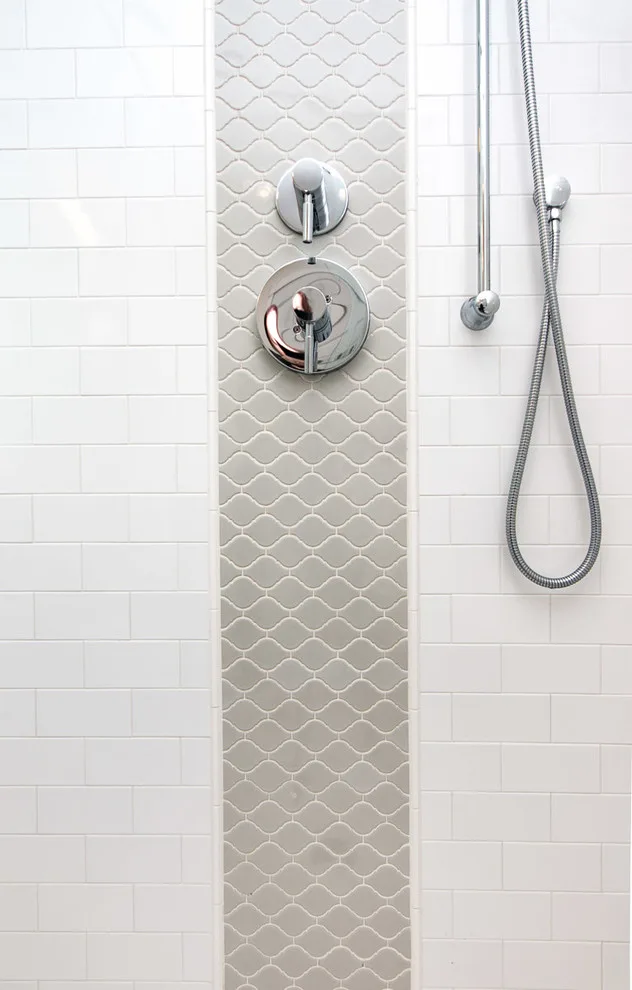 Marshwood Transitional Main Bathroom by Freestone LLC Design-build - Photo 3