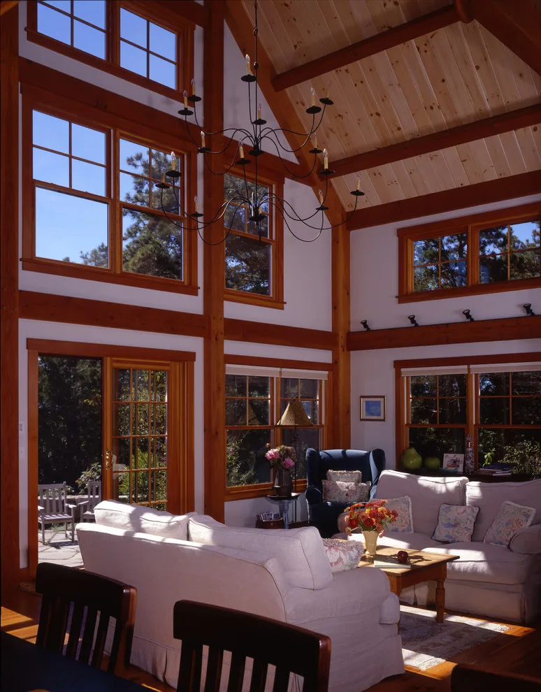 Martha's Vineyard Timber Frame Residence by Davis Frame Company - Photo 5