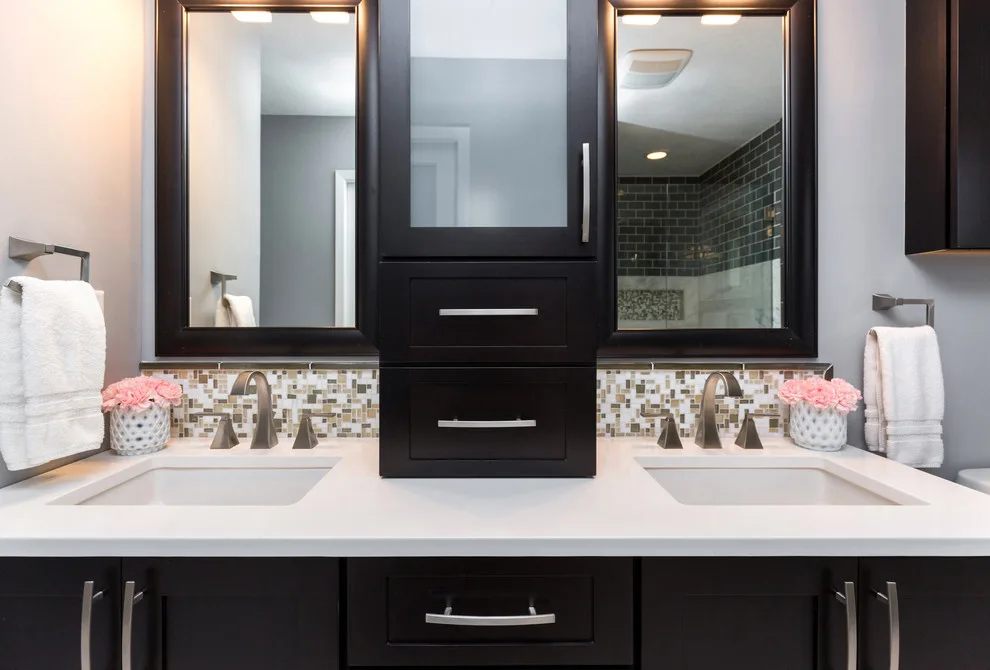 Stunning Marble Luxury Bathroom by Red House Remodeling - Photo 5