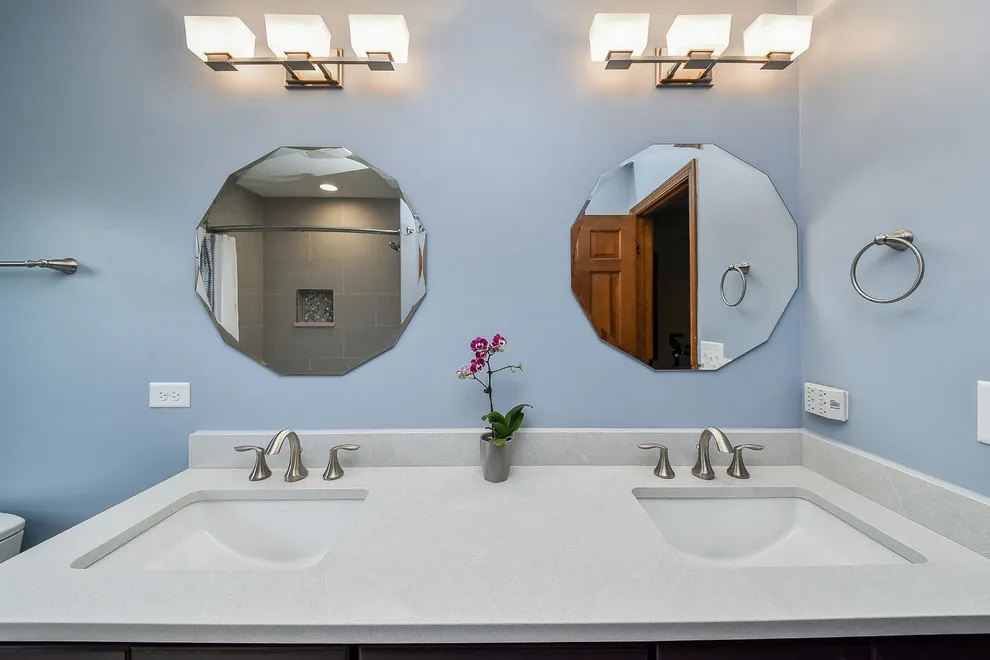 Master and Hall Bathroom Renovations by Sebring Design Build - Photo 15