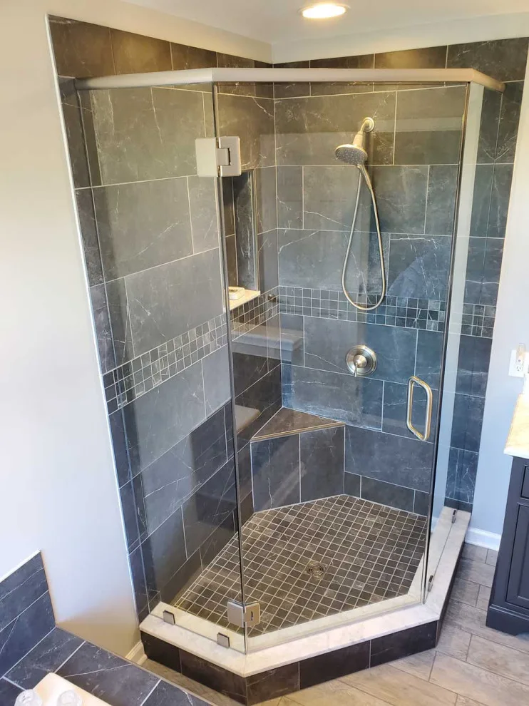 Luxury Bathroom and Tailored Shower by Maddrix Contracting LLC - Photo 3