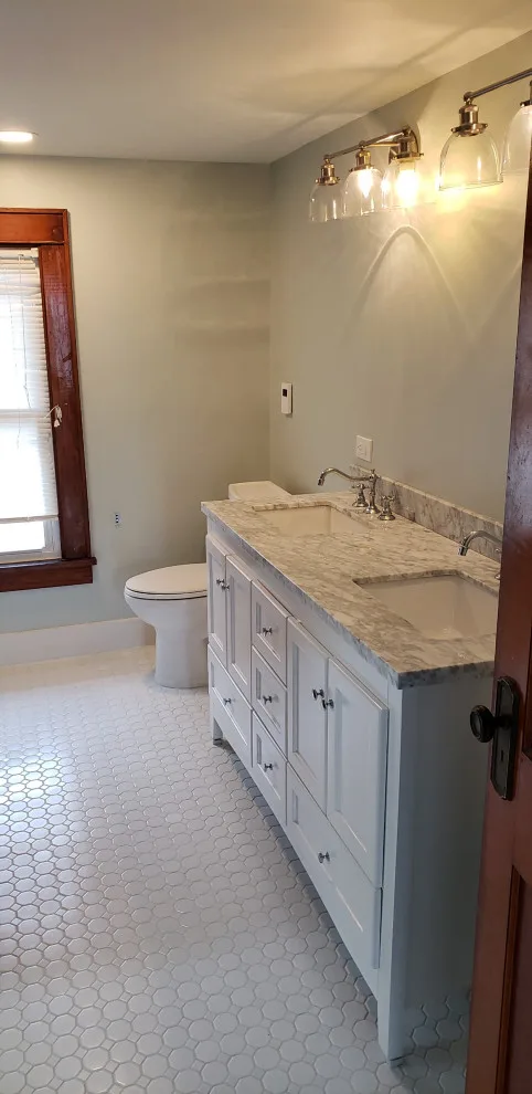 Bathroom transformation project by Heckathorn Custom Remodeling LLC - Photo 2