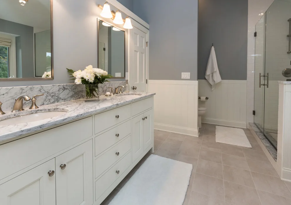 Transitional Style Master Bath Expansion by Red House Remodeling - Photo 3