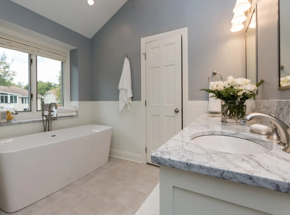 Transitional Style Master Bath Expansion by Red House Remodeling - Photo 12