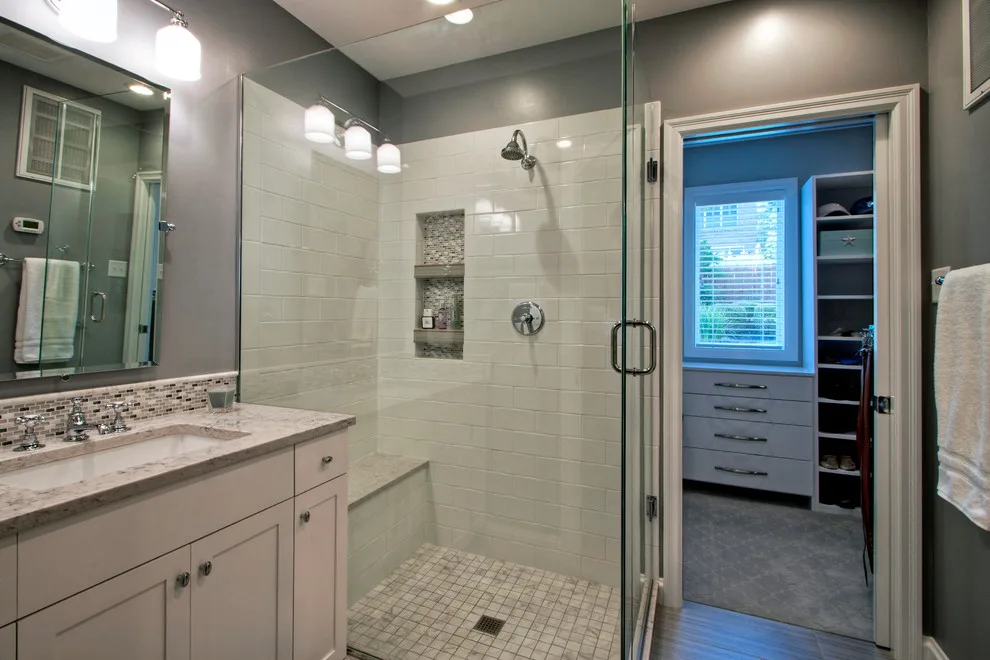 Master Bathroom Expansion in Clayton, MO by Mosby Building Arts - Photo 7