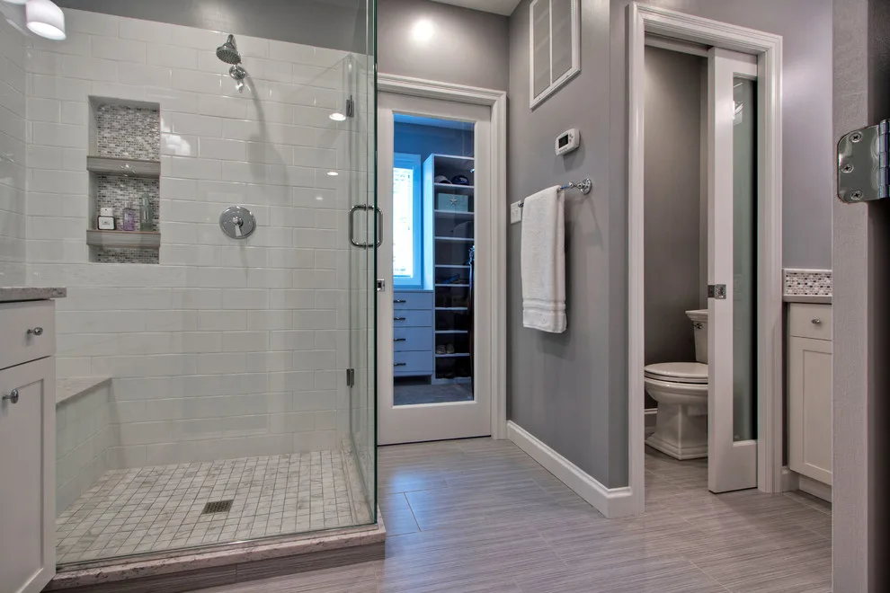 Master Bathroom Expansion in Clayton, MO by Mosby Building Arts - Photo 4