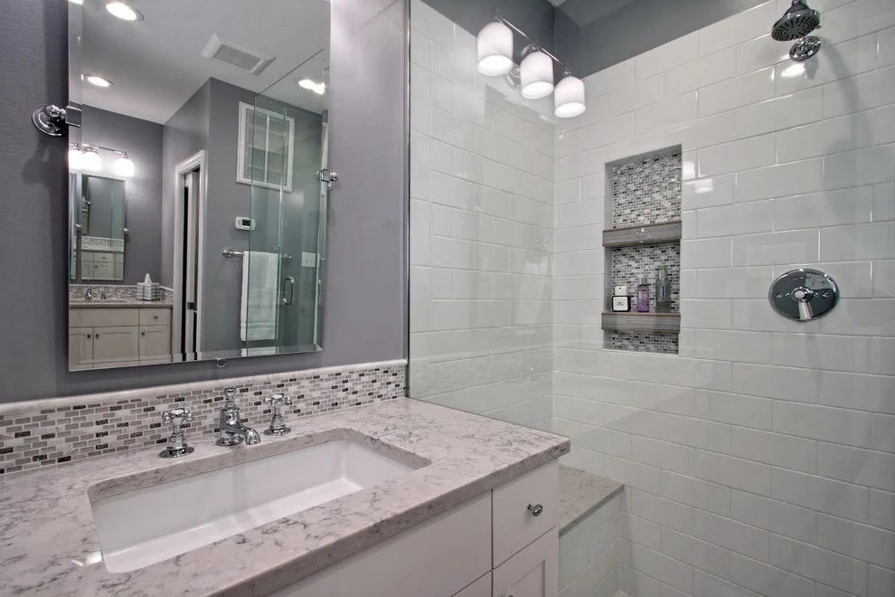 Master Bathroom Expansion in Clayton, MO by Mosby Building Arts - Photo 8