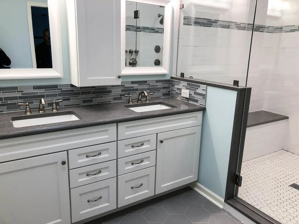 West Chester, PA Master and Half Bath Renovation by Tatcor Design Build - Photo 2