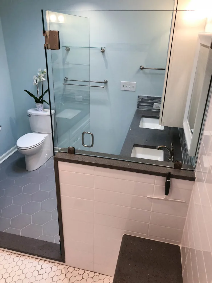 West Chester, PA Master and Half Bath Renovation by Tatcor Design Build - Photo 9