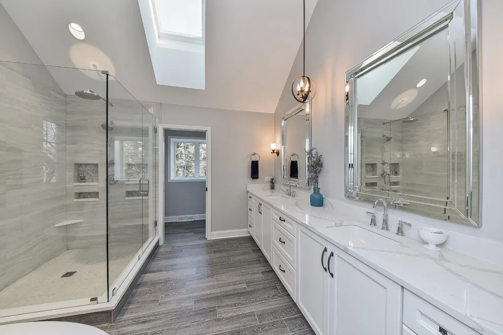 Luxury Bathroom Renovation by Sebring Design Build - Photo 6