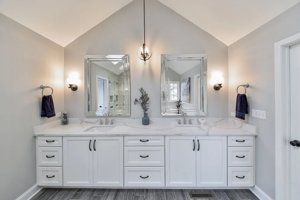 Luxury Bathroom Renovation by Sebring Design Build - Photo 2