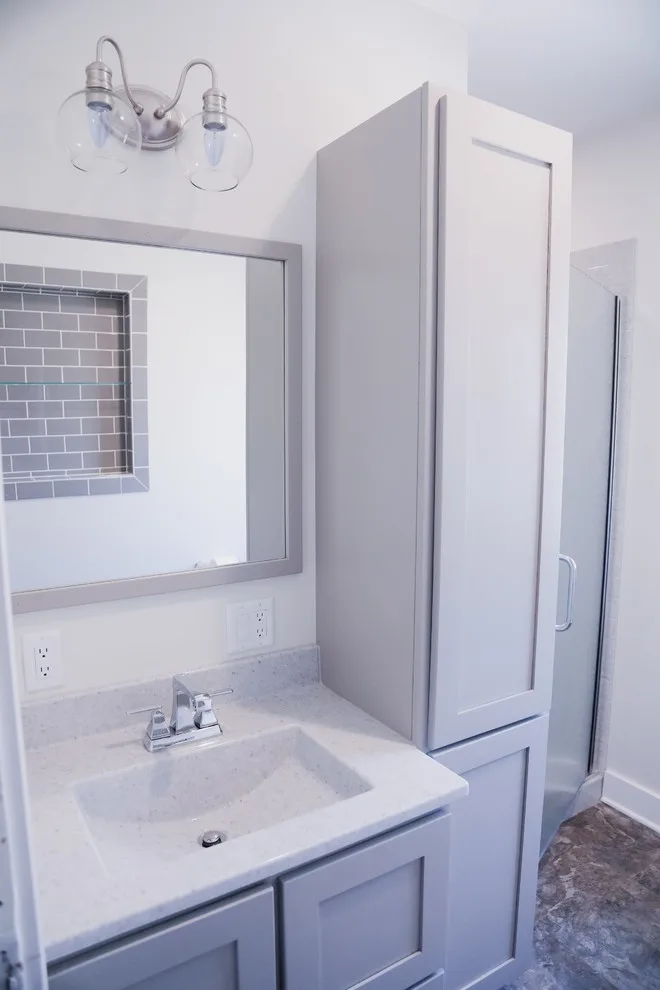 Hubbard Restroom Renovation by Honey Creek Design +Build - Photo 5