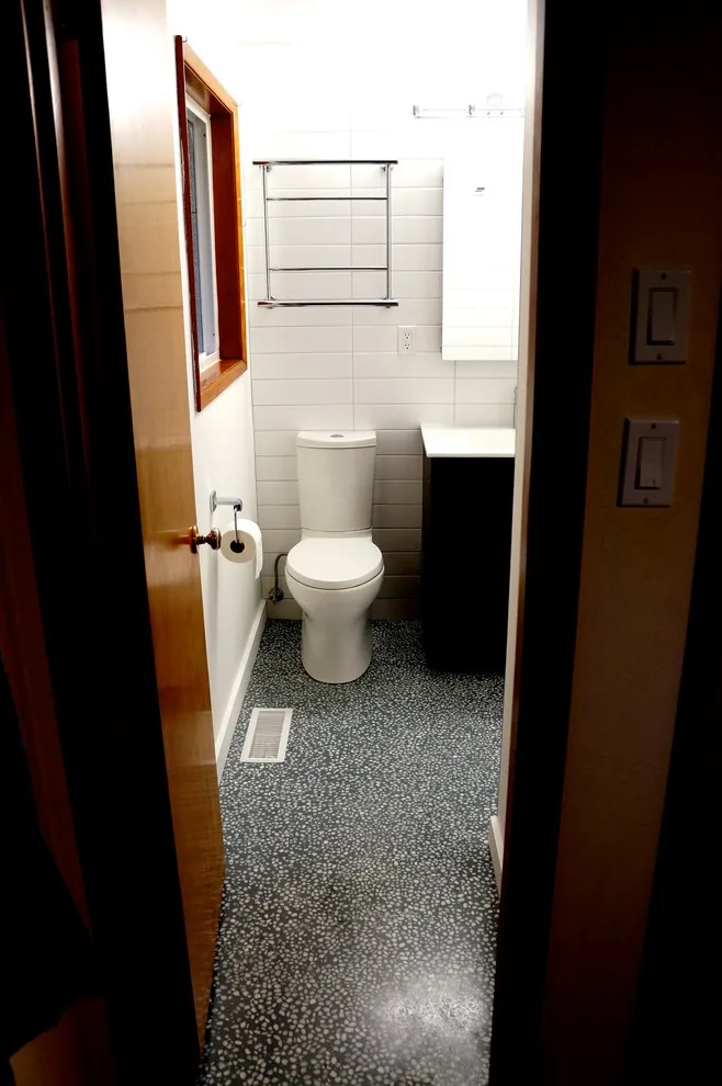 restroom makeover by Concrete Robot Design And Build LLC - Photo 8