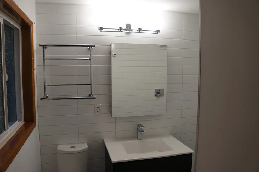 restroom makeover by Concrete Robot Design And Build LLC - Photo 2