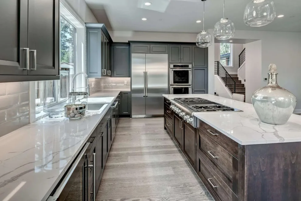 Contemporary Kitchen Renovation by Vision Custom Build + Remodel - Photo 9