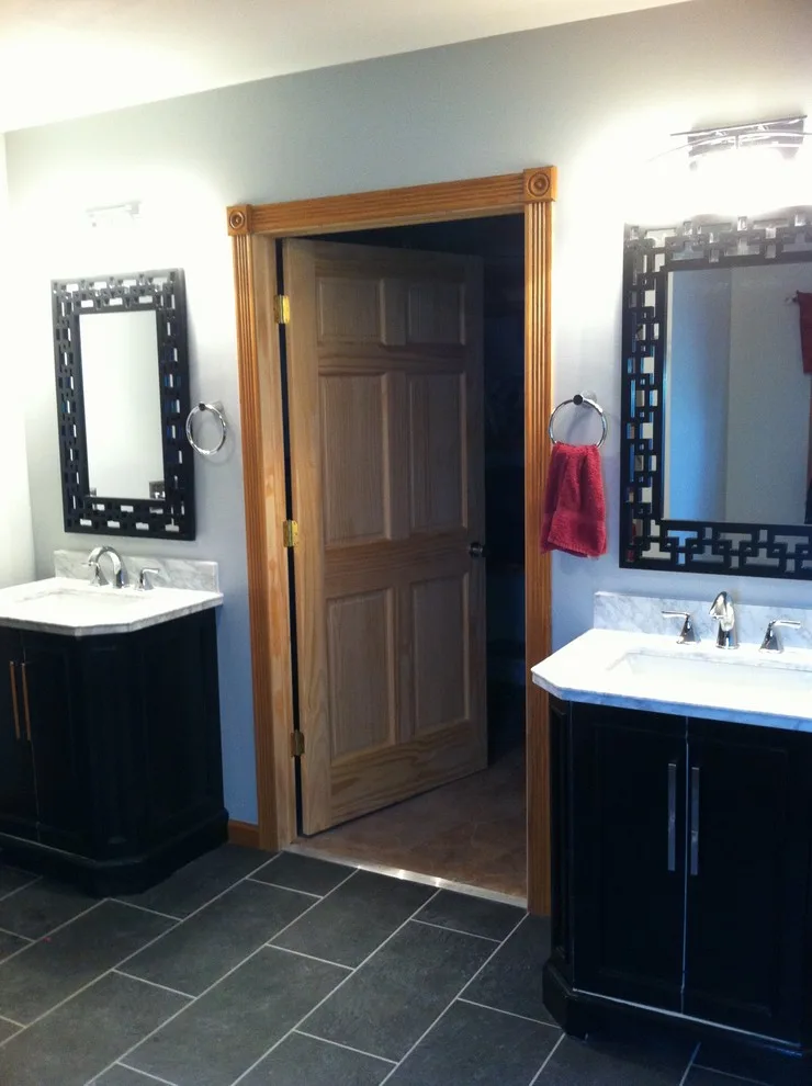 Contemporary Asian-Inspired Bathroom by Midwest Remodeling - Photo 5