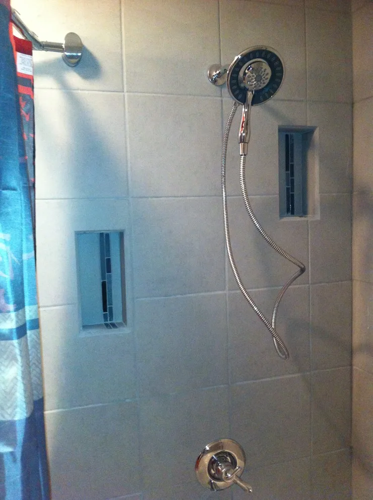 Contemporary Asian-Inspired Bathroom by Midwest Remodeling - Photo 4