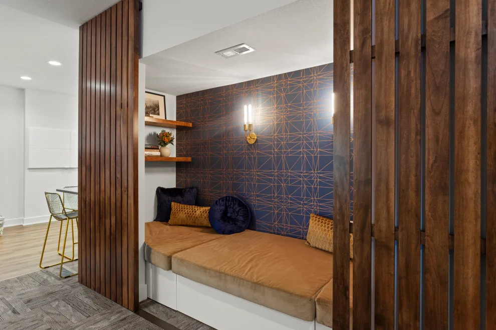 Contemporary Basement Remodel by Owen Homes LLC - Photo 3