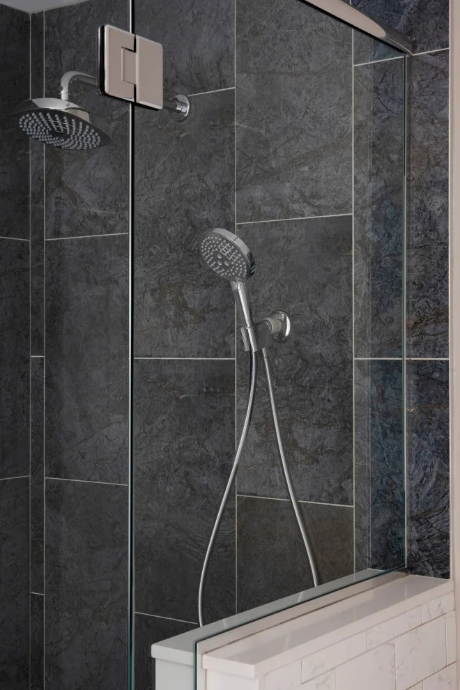 Contemporary Bathroom by Wise Design & Remodel LLC - Photo 5