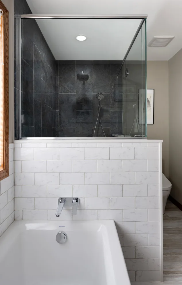 Contemporary Bathroom by Wise Design & Remodel LLC - Photo 11