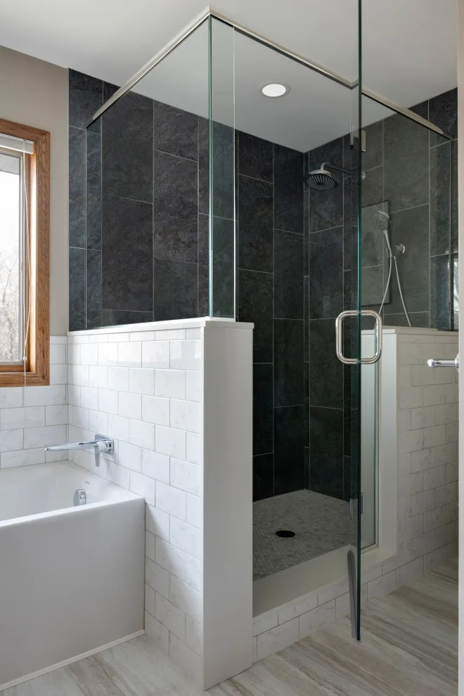 Contemporary Bathroom by Wise Design & Remodel LLC - Photo 2