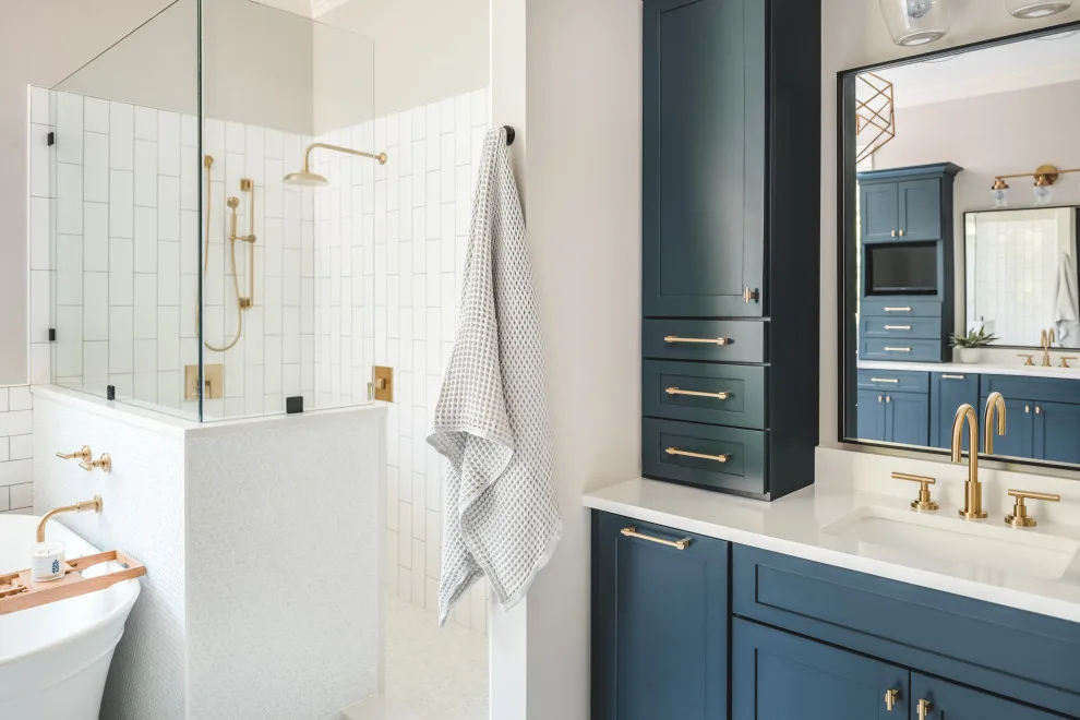 Contemporary Bath Makeover by Craft And Trade Renovations LLC - Photo 28