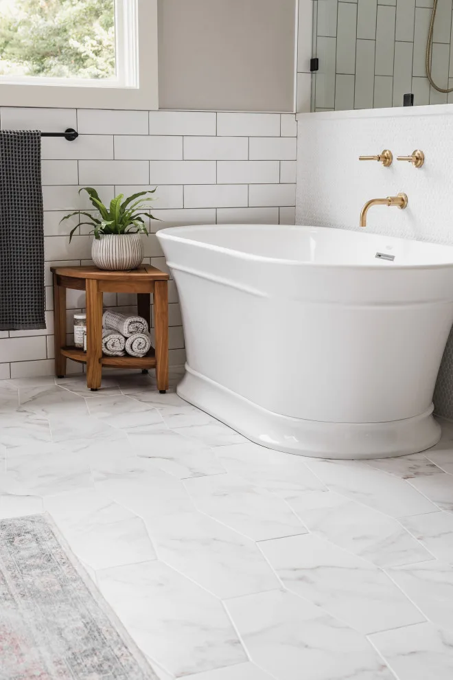 Contemporary Bath Makeover by Craft And Trade Renovations LLC - Photo 6