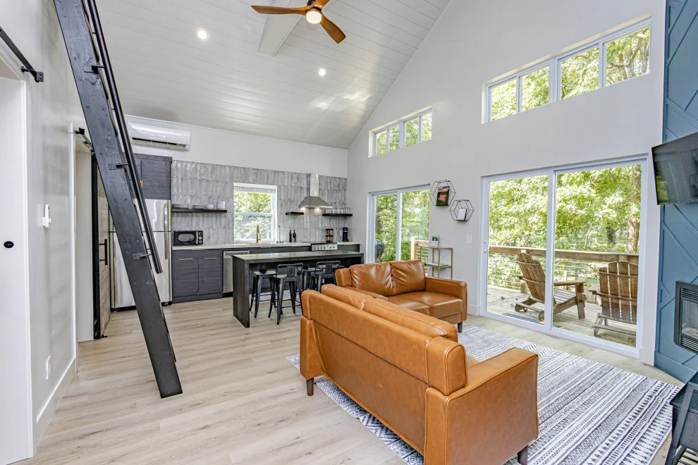 Contemporary Coastal Loft Louisville by Buildersmith Inc. - Photo 3
