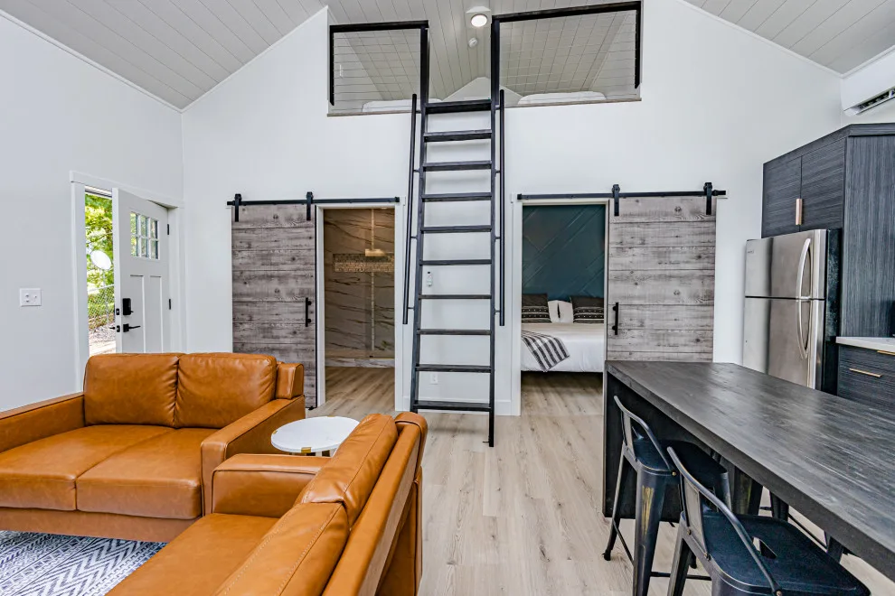 Contemporary Coastal Loft Louisville by Buildersmith Inc. - Photo 7