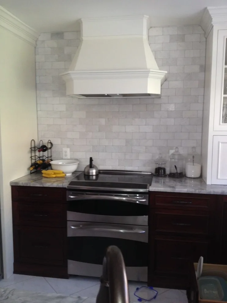 Contemporary Cherry Kitchens by Construction Solutions - Photo 4
