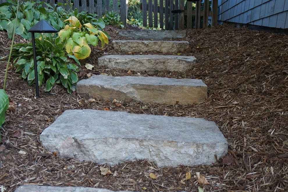 Rustic Landscape by Landscape Renovations, Inc. - Photo 6