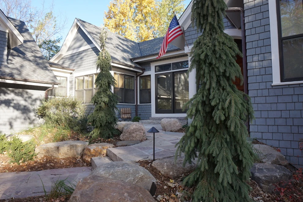 Rustic Landscape by Landscape Renovations, Inc. - Photo 11