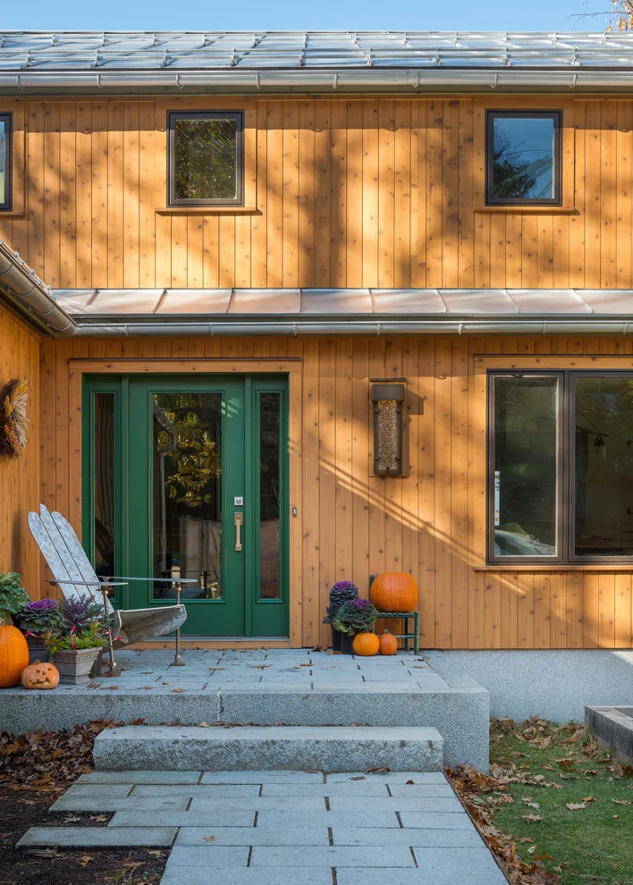 Contemporary Facade by Peregrine Design Build - Photo 5