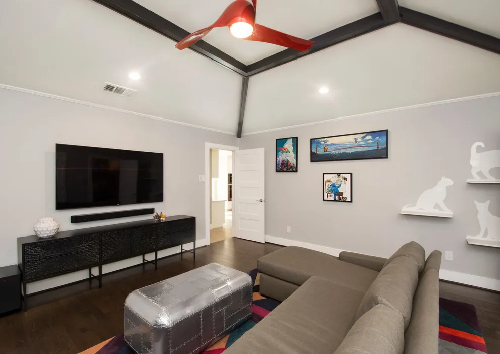 Contemporary Living Space - Dallas by EURO Design Build - Photo 3