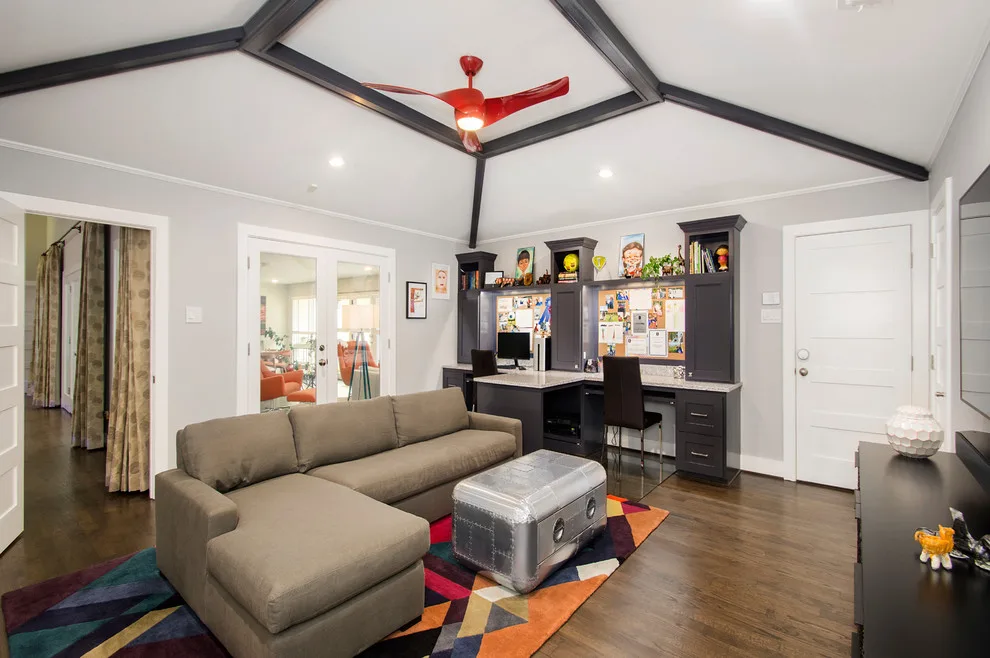 Contemporary Living Space - Dallas by EURO Design Build - Photo 6