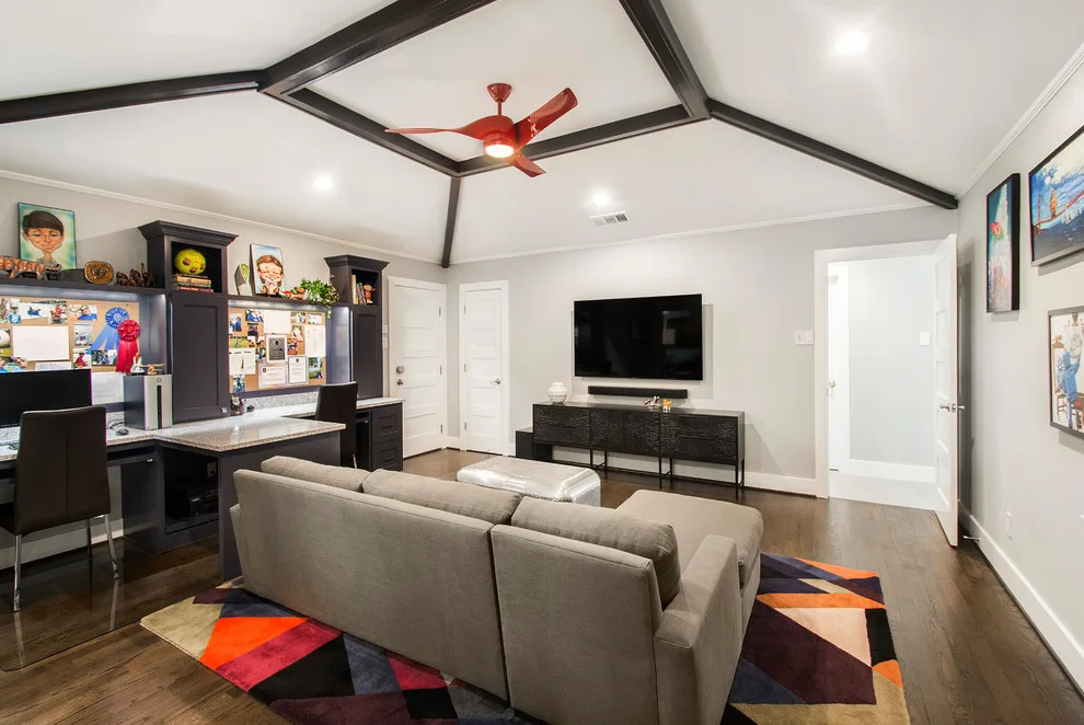 Contemporary Living Space - Dallas by EURO Design Build - Photo 2